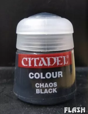CHAOS BLACK NEGRO CAOS (PINTURA SECA)