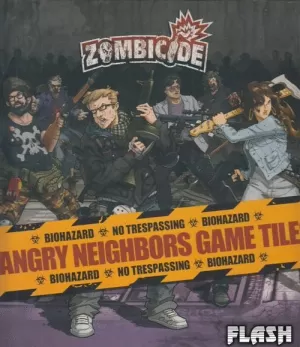 ZOMBICIDE 3 ANGRY NEIGHBORS GAME TILES