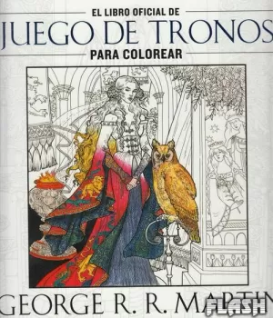 LIBRO OFICIAL DE JUEGO DE TRONOS PARA COLOREAR EL