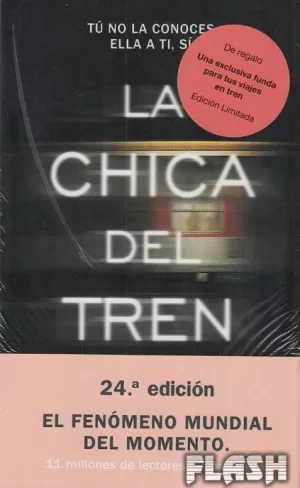 PACK LA CHICA DEL TREN + TARJETERO