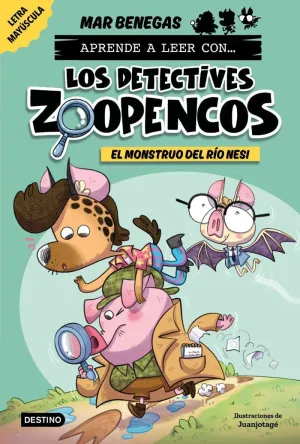APRENDER A LEER CON... LOS DETECTIVES ZOOPENCOS 1. EL MONSTRUO DEL RÍO NESI