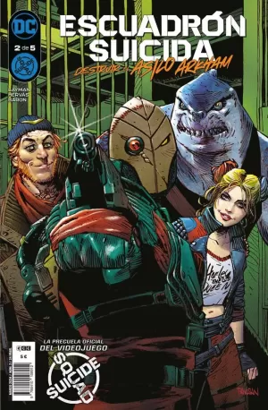 ESCUADRÓN SUICIDA: DESTRUIR EL ASILO ARKHAM NÚM. 2 DE 5
