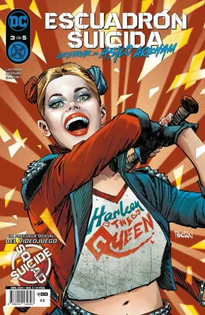 ESCUADRÓN SUICIDA: DESTRUIR EL ASILO ARKHAM NÚM. 3 DE 5