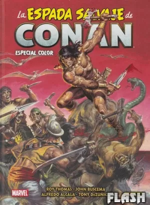 BIBLIOTECA CONAN : LA ESPADA SALVAJE DE CONAN : ESPECIAL COLOR : MARVEL COMICS SUPER SPECIAL