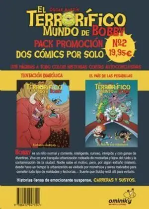EL TERRORIFICO MUNDO DE BOBBY 1 Y 2 PACK