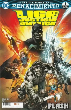 LIGA DE LA JUSTICIA DE AMERICA NÚM 01 (RENACIMIENTO)