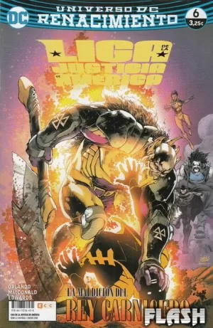 LIGA DE LA JUSTICIA DE AMÉRICA NÚM 06 (RENACIMIENTO)