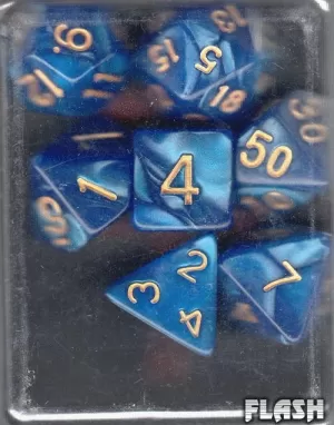 DADOS DE LOS PEREGRINOS : AZUL ARASTU