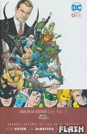 GRANDES AUTORES DE LA LIGA DE LA JUSTICIA : KEITH GIFFEN, J.M. DEMATTEIS Y KEVIN MAGUIRE - JLI VOL 02