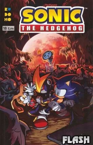 SONIC : THE HEDHEGOG NÚM 18
