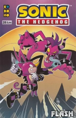 SONIC : THE HEDHEGOG NÚM 28