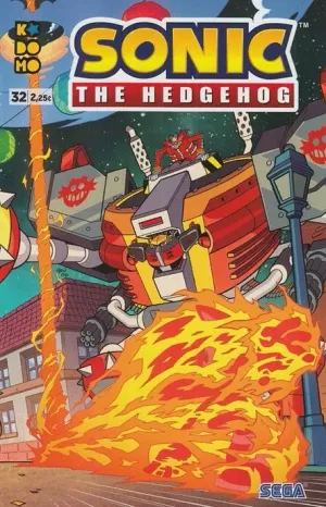 SONIC : THE HEDHEGOG NÚM 32
