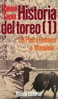 HA.DEL TOREO/1 PEDRO ROMERO A MANOLETE