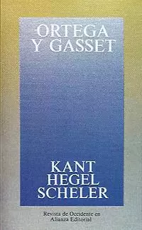 KANT HEGEL SCHELER