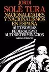 NACIONALIDADES Y NACIOMALISMOS EN ESPA