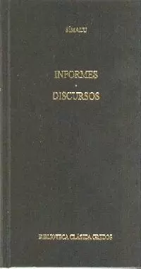 INFORMES. DISCURSOS.