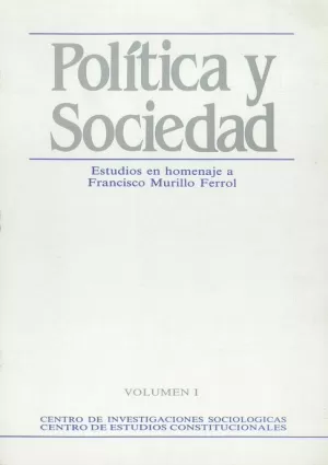 POLITICA Y SOCIEDAD (2V.)