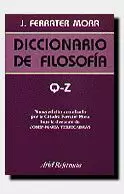 DICCIONARIO DE FILOSOFÍA VOL 04 : Q-Z