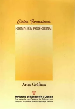 ARTES GRAFICAS. F.P. CICLOS FORMATIVOS.
