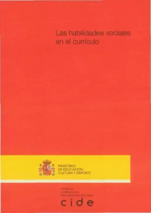 HABILIDADES SOCIALES EN EL CURRICULO,LAS.