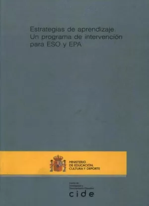 ESTRATEGIAS DE APRENDIZAJE.UN PROGRAMA INTERVENCION ESO-EPA.
