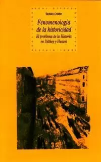 FENOMENOLOGIA DE LA HISTORICIDAD