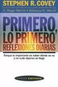 PRIMERO LO PRIMERO REFLEXIONES DIARIAS