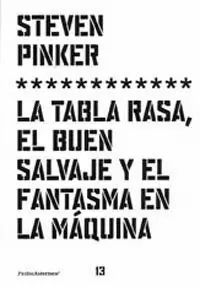 TABLA RASA EL BUEN SALVAJE Y FANTASMA EN LA MAQUINA