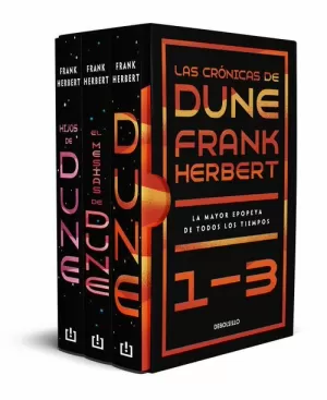 DUNE (ESTUCHE CON : DUNE  EL MESÍAS DE DUNE  HIJOS DE DUNE)