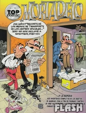 TOP CÓMIC 56 MORTADELO TIJERETAZO EL