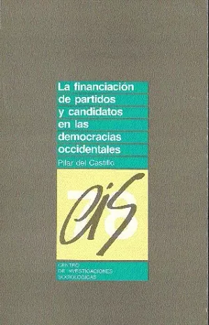 CIS.078-FINANCIACION DE PARTIDOS Y CAN