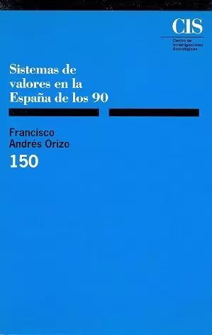 SISTEMAS VALORES ESPAÐA DE LOS 90-CIS