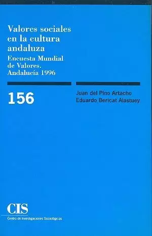 VALORES SOCIALES CULTURA ANDALUZA-CIS156
