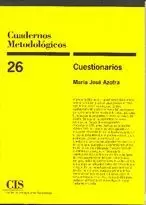 CUADERNOS METODOLOGICOS N.26/CUESTIONARIOS