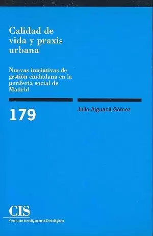 CALIDAD DE VIDA Y PRAXIS URBAMA CIS.179