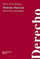 DERECHO NATURAL. LECCIONES ELEMENTALES.