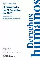TERREMOTO DE EL SALVADOR DE 2001,EL.LOS DERECHOS DE LAS POBL