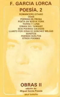 POESIA II OBRAS 2 LORCA AB