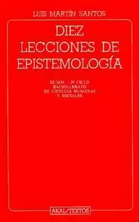 DIEZ LECCIONES EPISTEMOLOGIA/TEXTOS