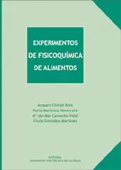 EXPERIMENTOS DE FISICOQUIMICA DE ALIMENTOS.