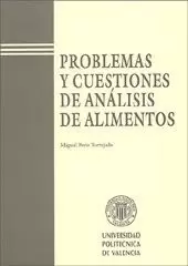 PROBLEMAS Y CUESTIONES DE ANALISIS DE ALIMENTOS.
