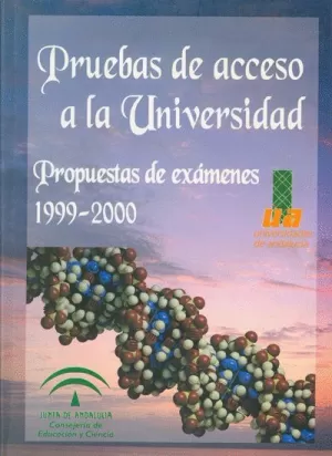 PRUEBAS ACCESO UNIVERSIDAD 99-00 PROPUESTA DE EXAMENES