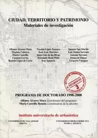 CIUDAD,TERRITORIO Y PATRIMONIO.MATERIALES DE INVESTIGACION.