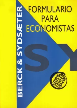 FORMULARIO PARA ECONOMISTAS