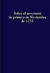 SOBRE TERREMOTO DE 1º NOV.1755