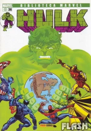 BIBLIOTECA MARVEL : HULK 36 8ULTIMO NÚMERO)