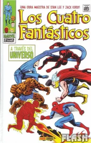 4 FANTÁSTICOS : A TRAVÉS DEL UNIVERSO (MARVEL GOLD)