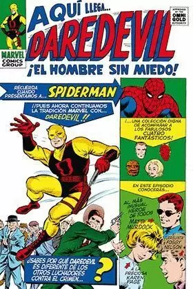 DAREDEVIL 01 : EL HOMBRE SIN MIEDO (MARVEL GOLD)