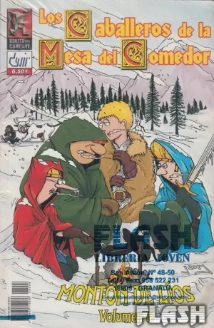 MONTON DE LIOS 6 CABALLEROS DE LA MESA DEL COMEDOR