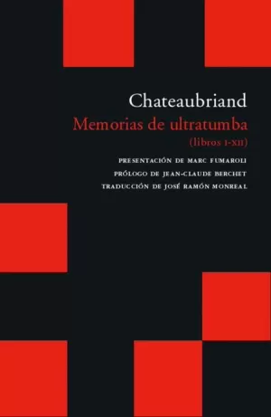 MEMORIAS DE ULTRATUMBA ESTUCHE 4 VOLUMENEES